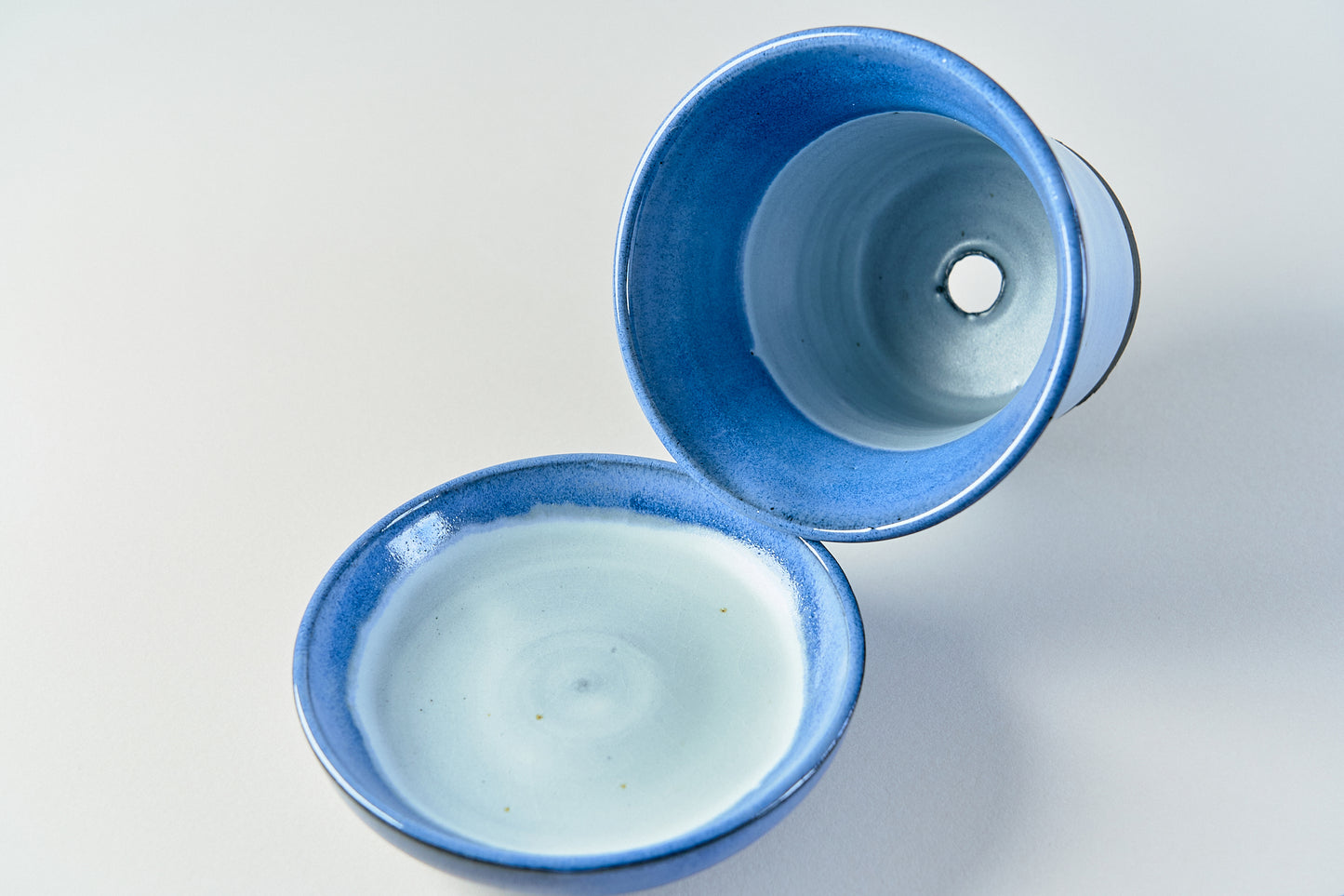 プラントポット/プレーン/雪